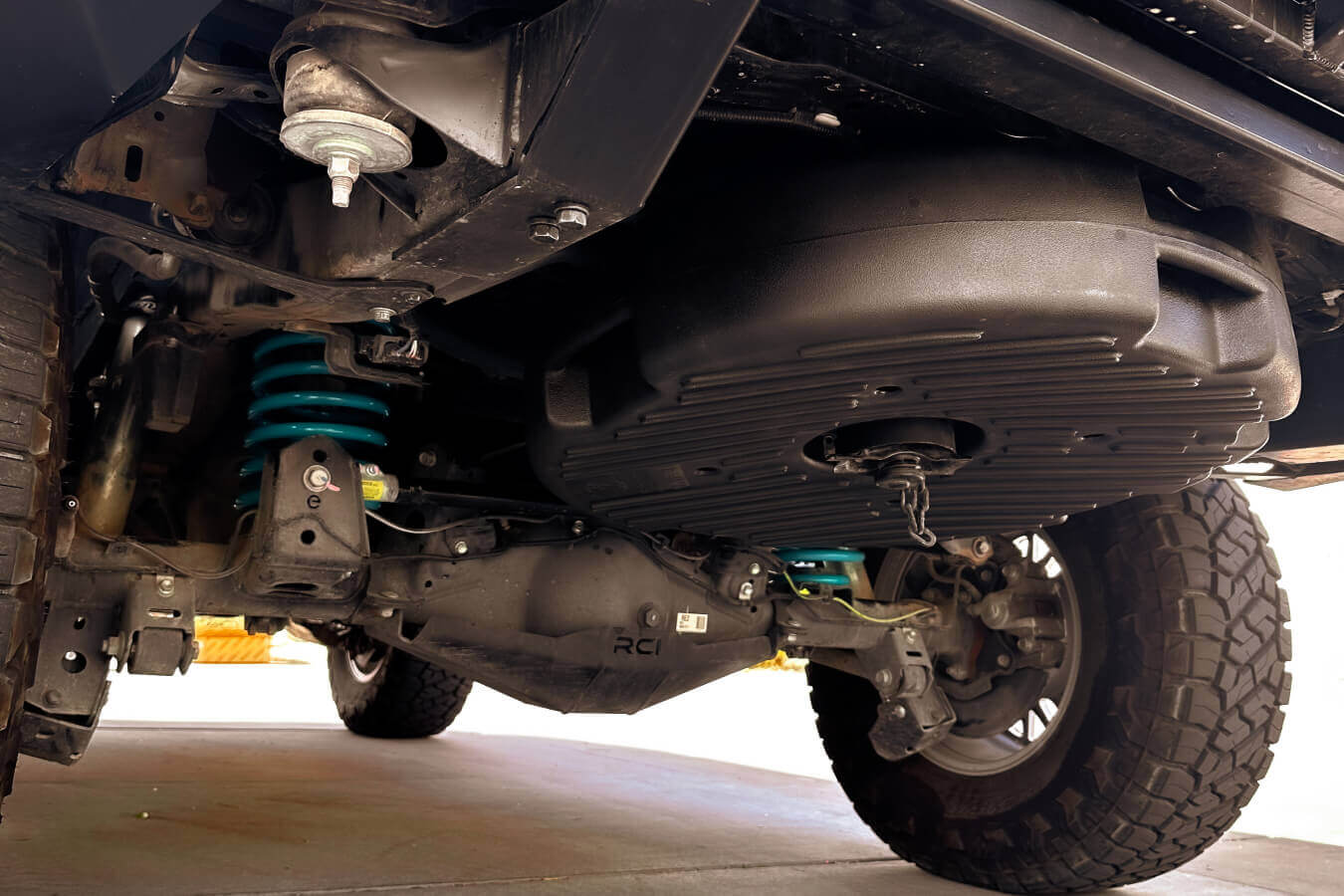 Trailed underbody Boondocker water tank for 4x4 and off-road vehicles – durable, space-saving 52-litre water storage solution for camping, touring, and remote travel. Now available in Australia. 