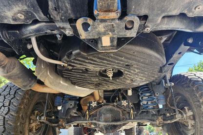 Trailed underbody Boondocker water tank for 4x4 and off-road vehicles – durable, space-saving 52-litre water storage solution for camping, touring, and remote travel. Now available in Australia. 