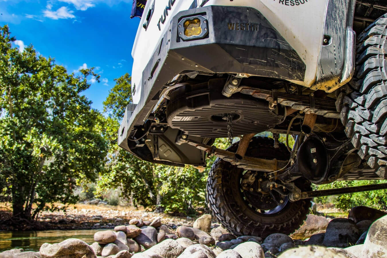Trailed underbody Boondocker water tank for 4x4 and off-road vehicles – durable, space-saving 52-litre water storage solution for camping, touring, and remote travel. Now available in Australia. 