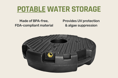 Trailed underbody Boondocker water tank for 4x4 and off-road vehicles – durable, space-saving 52-litre water storage solution for camping, touring, and remote travel. Now available in Australia. 